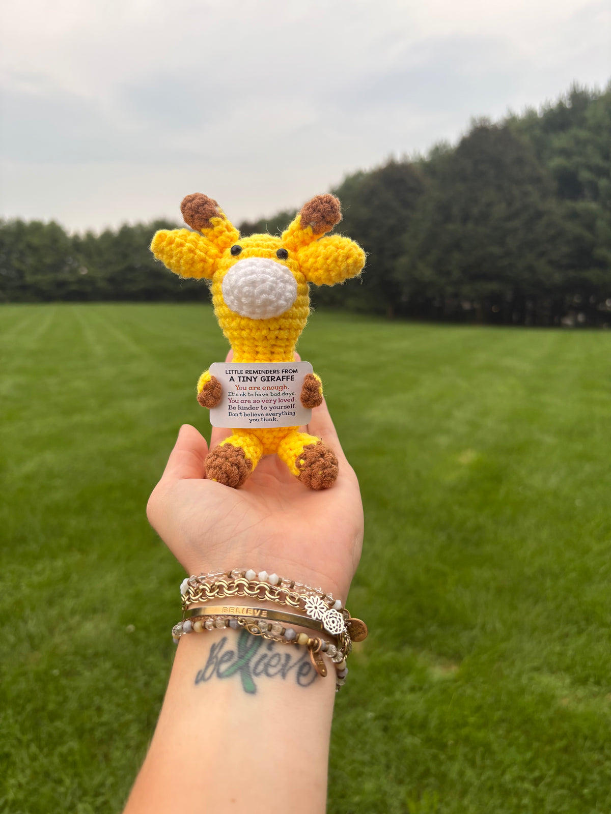 Handmade Crochet Giraffe
